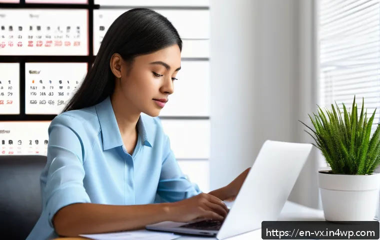 주택 구매 후 대출 상환 전략 - A modern home office scene showing a young professional woman reviewing mortgage documents on a lapt...